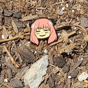 Anya Smug Enamel Pin from Spy x Family